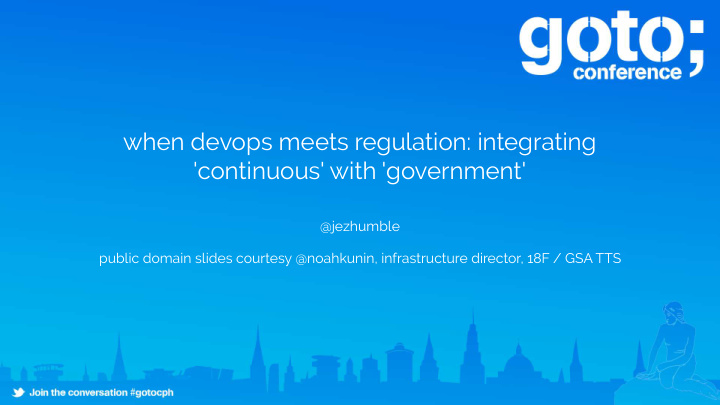 when devops meets regulation integrating continuous with