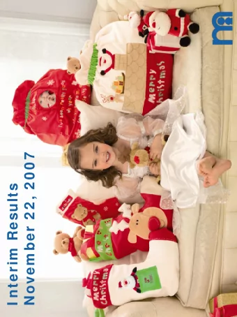 Novem ber 2 2 , 2 0 0 7  I nterim  Results  Ben Gordon  Chief Executive  Strong H1 results    UK