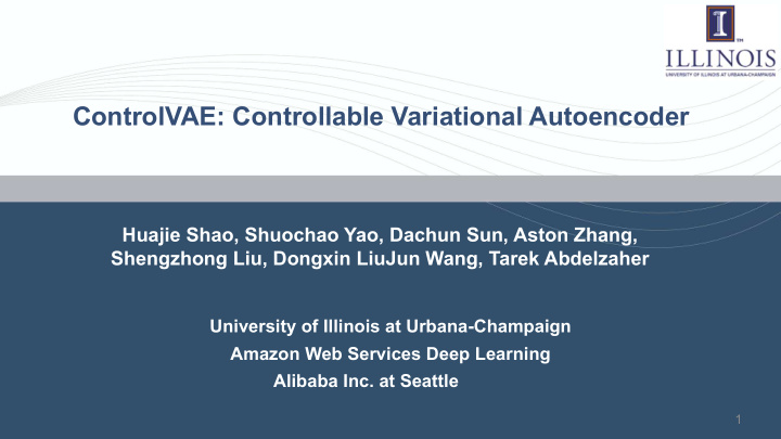 controlvae controllable variational autoencoder