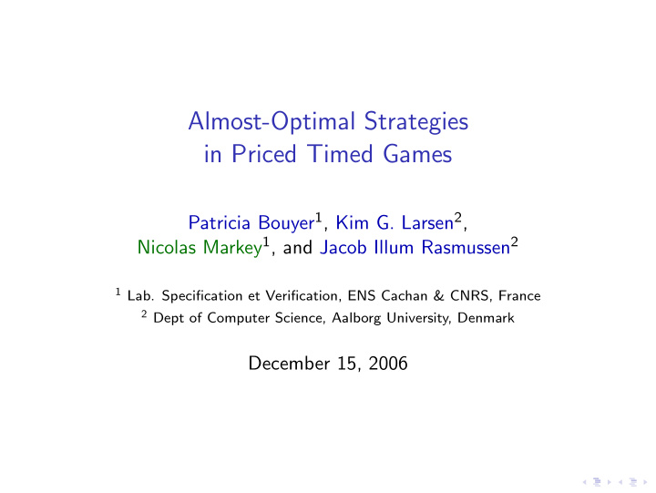 almost optimal strategies in priced timed games