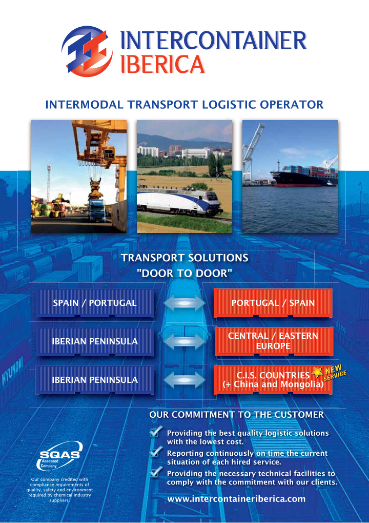 intermodal transport logistic operator