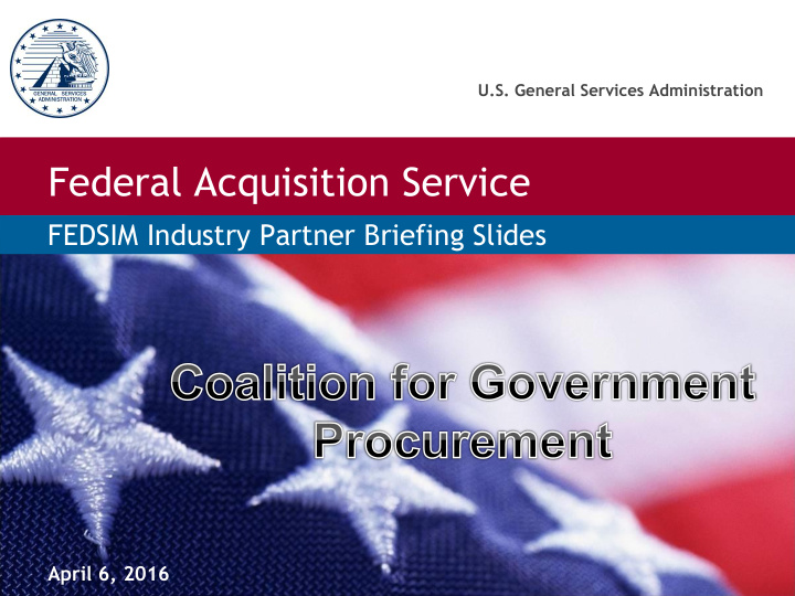 federal acquisition service
