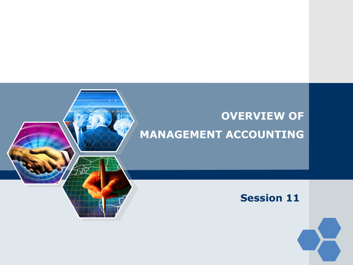 overview of management accounting
