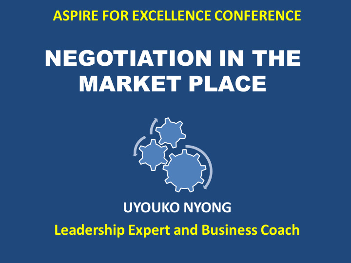 negotiation in the