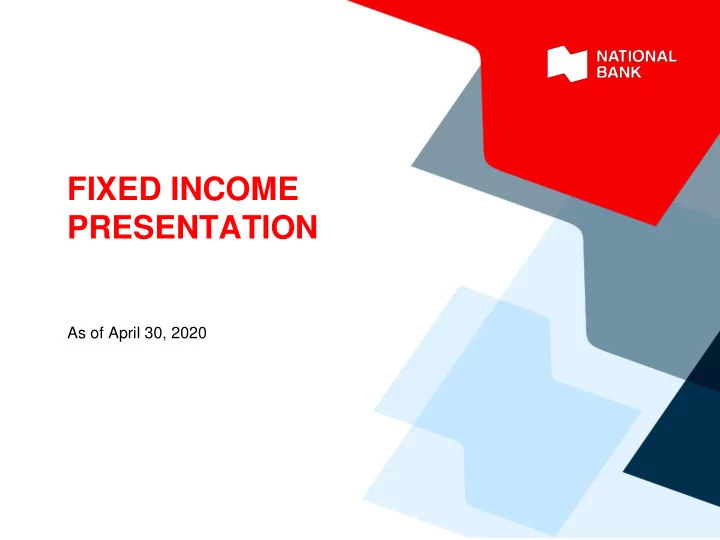 fixed income