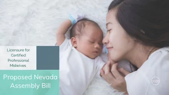 Proposed Nevada  2020  Assembly Bill  Autonomous, distinct  What is a Certified  profession