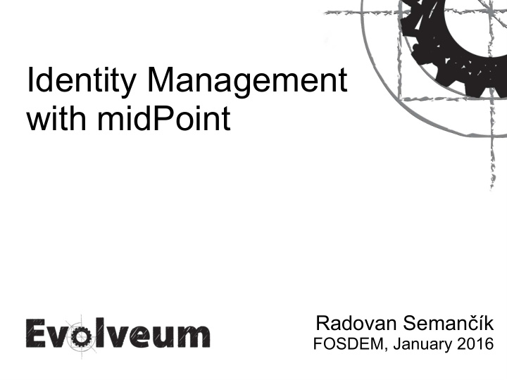 identity management with midpoint