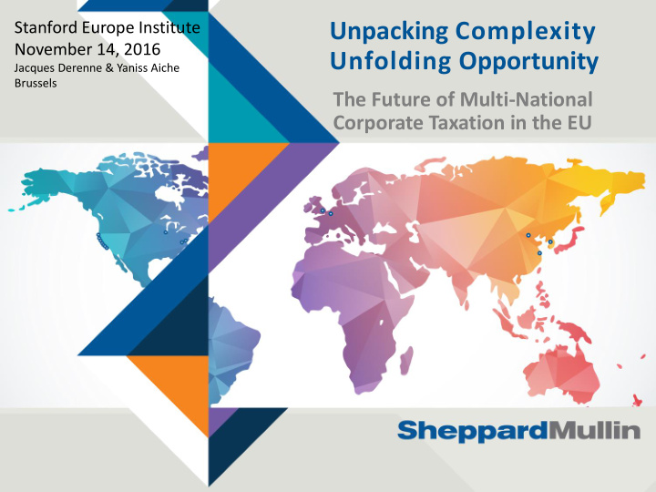 the future of multi national corporate taxation in the eu