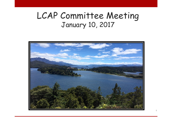 lcap committee meeting