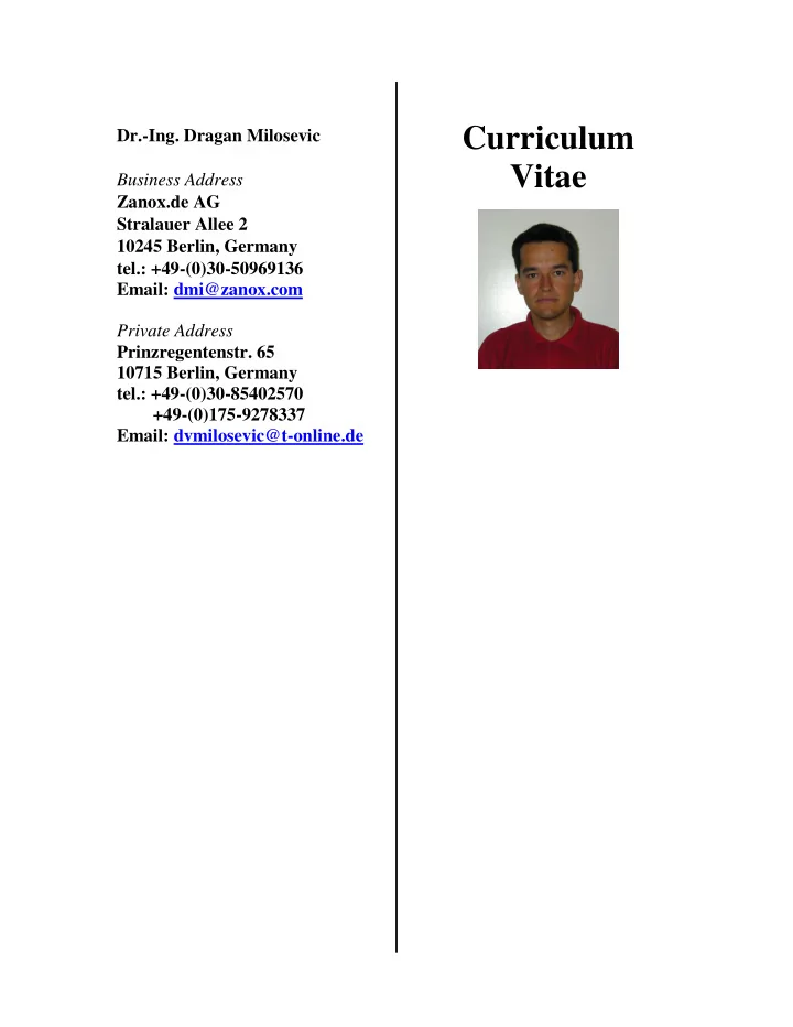 curriculum