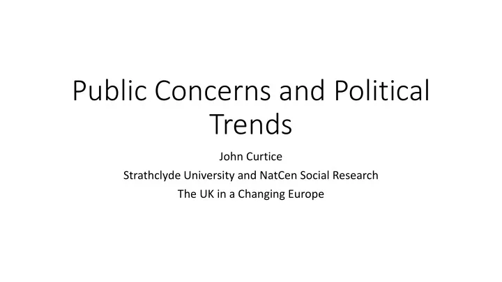 trends