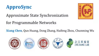 1 Background | Problems | Challenges | Design | Evaluation | Summary  State: Historical Packet