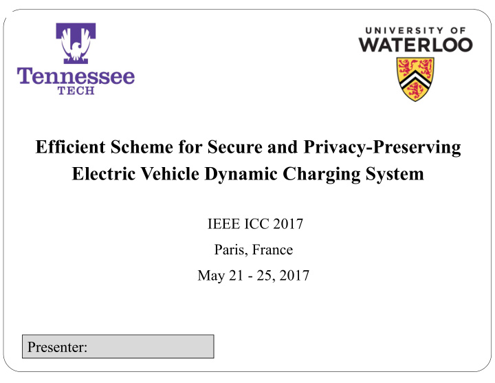 efficient scheme for secure and privacy preserving