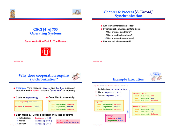 chapter 6 process thread synchronization