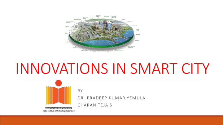 innovations in smart city