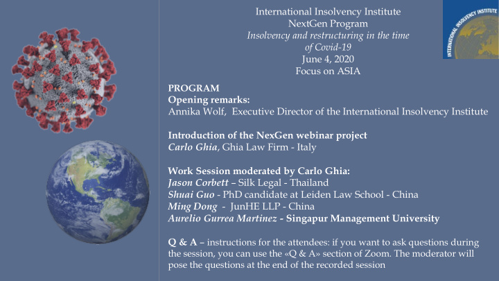 international insolvency institute nextgen program