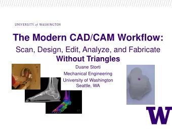 Big picture context:  Technology democratization  Ubiquity of 3D imaging (CT, MR, )