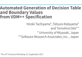 input  output  VS-Screen  D-Tree  DT-Panel A  module tab {Q}  post condition tab {P}  pre