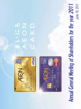 AEON  THANA SINSAP (THAILAND) PLC.  1/55  AGM 2011