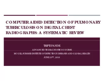 COMPUT  COMPUT  E  E  R AIDE  R AIDE  D DE  D DE  T  T  E  E  CT  CT  ION OF  ION OF  PUL  PUL