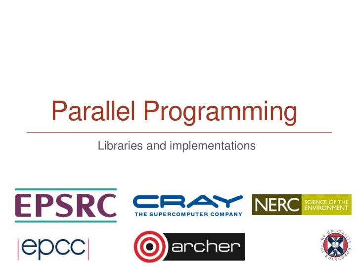 parallel programming