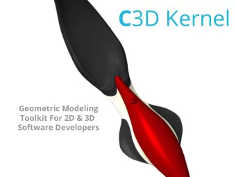 C 3D Kernel  Geometric Modeling  Toolkit For 2D &amp; 3D  Software Developers  2012  KOMPAS-3D