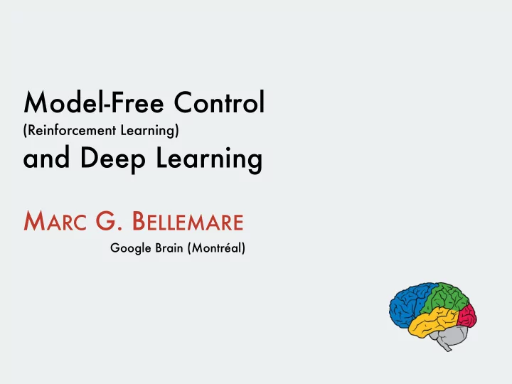 model free control