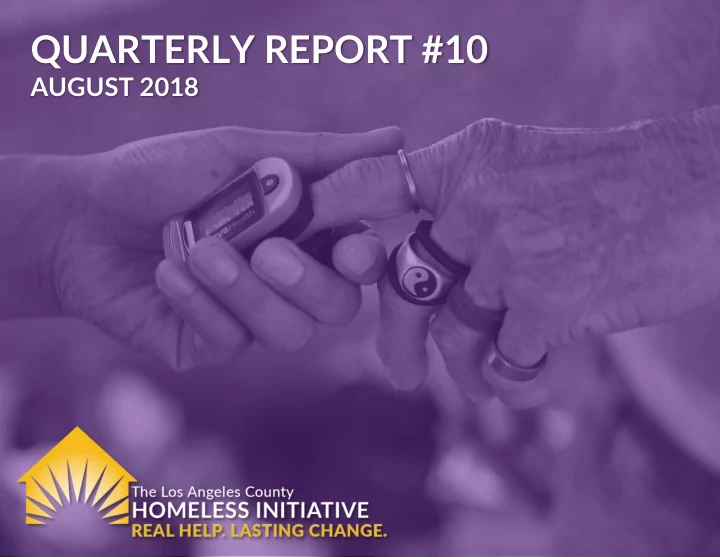 quarterly report 10