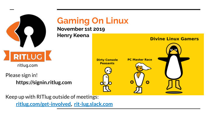gaming on linux