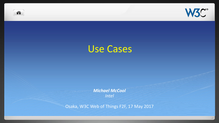 use cases