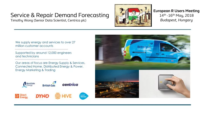 service repair demand forecasting