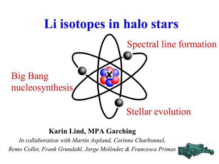 li isotopes in halo stars