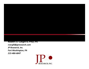 Amusement Rides:  How much thrill is too much?  Robert S. Cargill II, PhD, PE