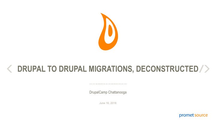 drupal to drupal migrations deconstructed