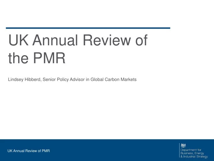 the pmr