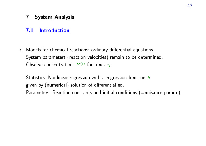 43 7 system analysis 7 1 introduction models for chemical