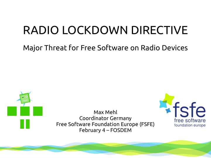 radio lockdown directive