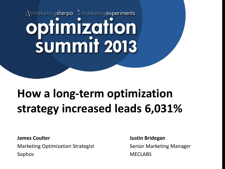 how a long term optimization strategy increased leads 6