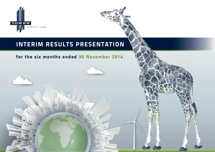 interim results presentation