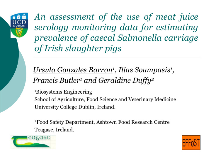 an assessment of the use of meat juice