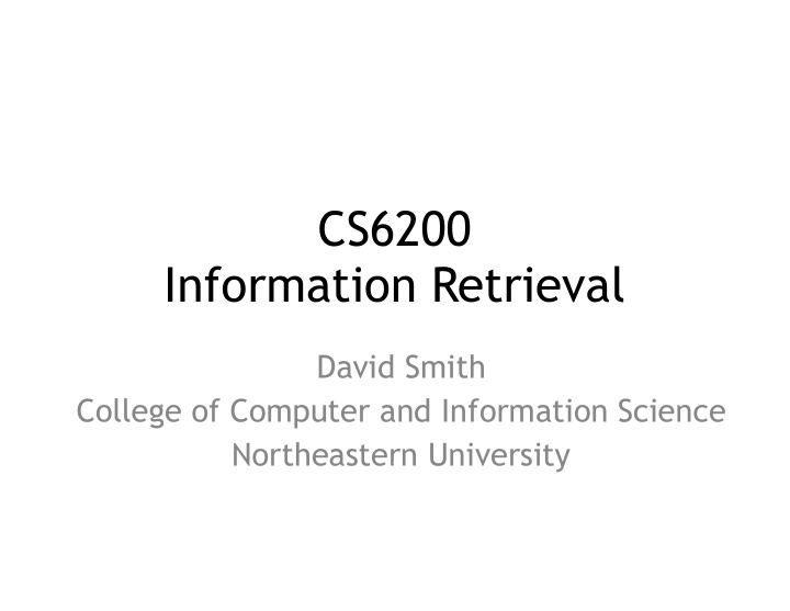 cs6200 information retrieval