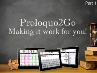 Part 1 Amanda Hartmann  Inclusive Technology Consultant  (Speech Pathologist)  Access our website