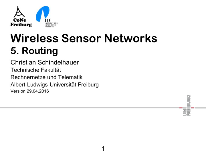 wireless sensor networks