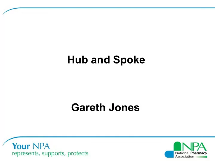 hub and spoke