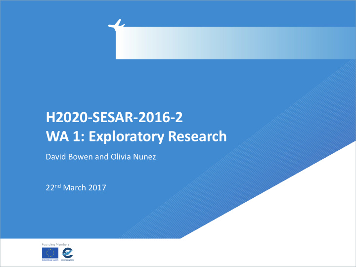 h2020 sesar 2016 2 wa 1 exploratory research