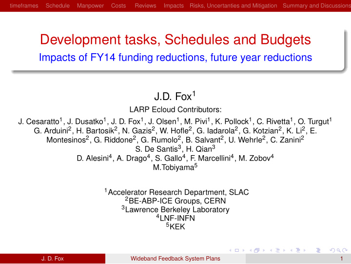 development tasks schedules and budgets