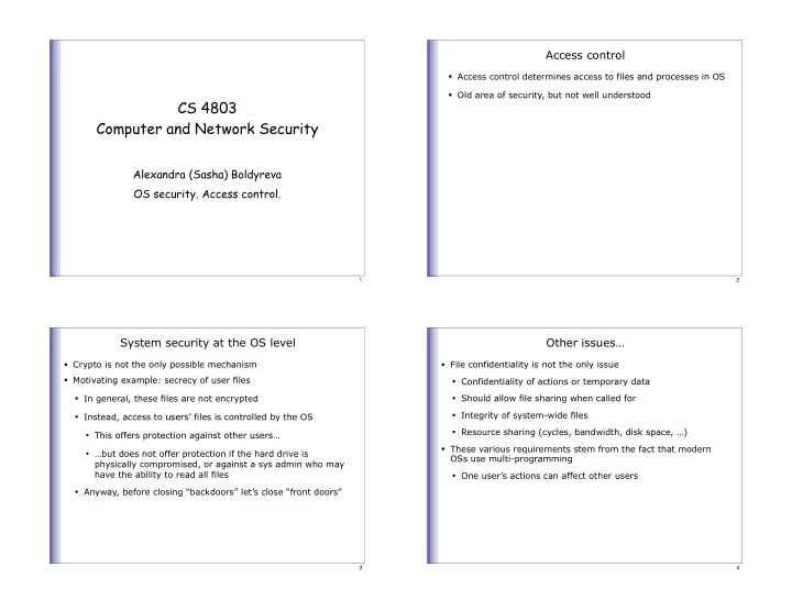 cs 4803 computer and network security