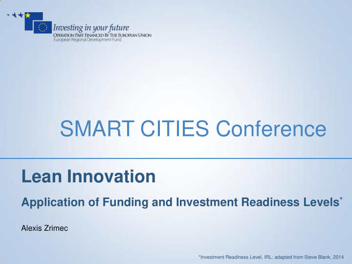 smart cities conference