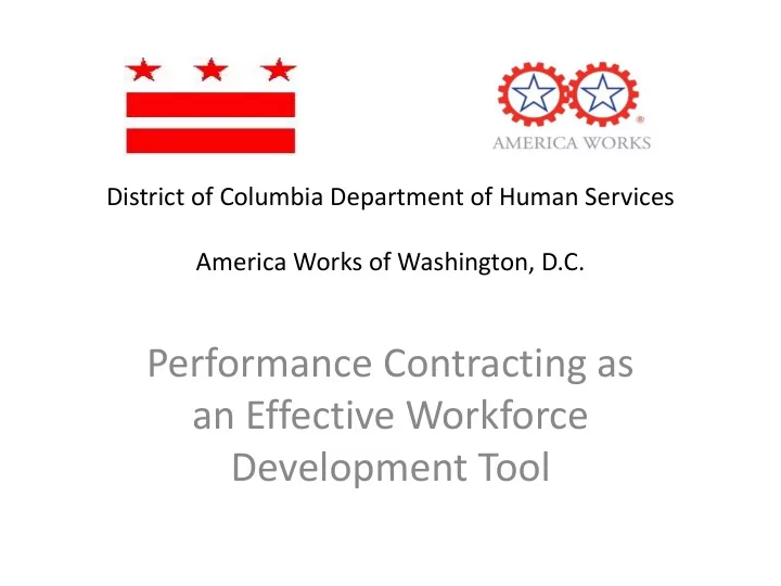 an effective workforce