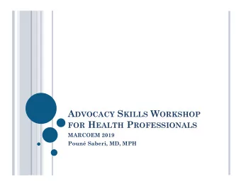 Drawing a attention to an issue ,  and directing decision makers toward a solution W HY  What